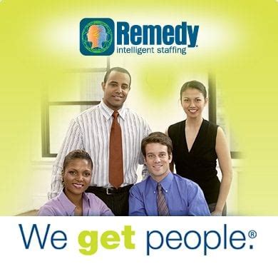 great work company. Desktop and Project Implementation Technician (Former Employee) - Tallahassee, FL - August 10, 2017. Remedy Intelligent Staffing, is a wonderful organization. They treat their colleagues with respect and take care of their work force, in regard to feedback about potential opportunities, current contracts and the like.. 