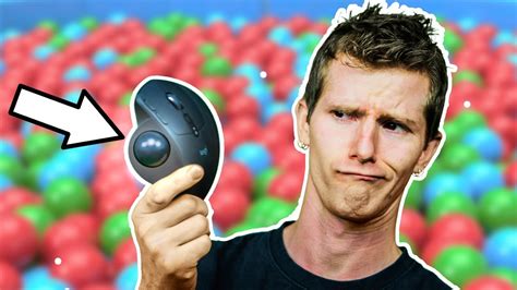 Remember these WEIRD mice?? The Trackball is back! - YouTube