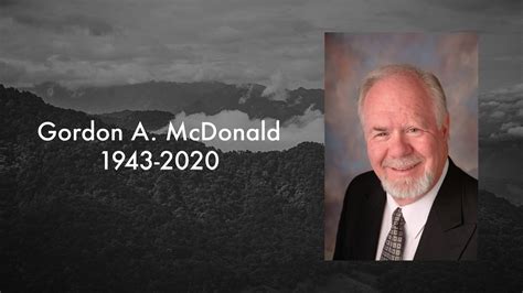 Remembering Bishop Gordon A. McDonald (UPDATED)