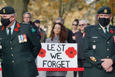 Remembrance Day services held over the weekend