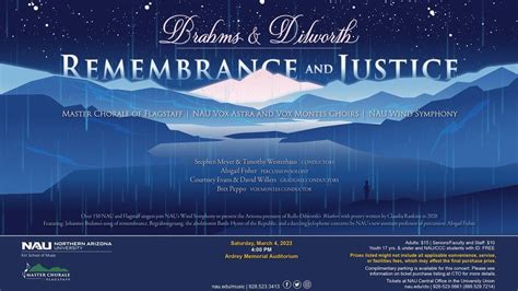 Remembrance and Justice: NAU Wind Symphony, NAU Choirs, and Flagstaff …