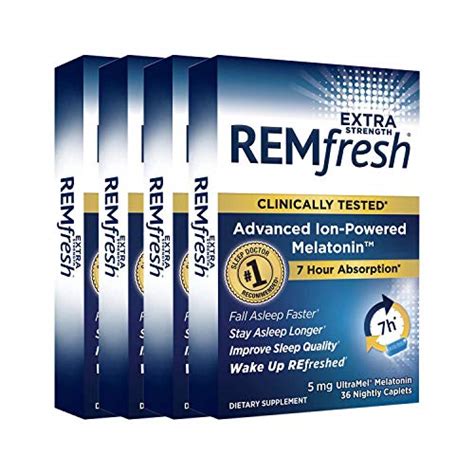 REMfresh® patented technology releases melatonin continuously for 