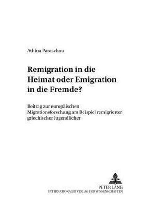 Remigration in die heimat oder emigration in die fremde?. - Motorola mh series radio user guide.