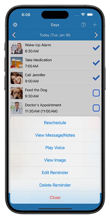 Reminder with Calendar and Voice Reminders is a powerful reminder app