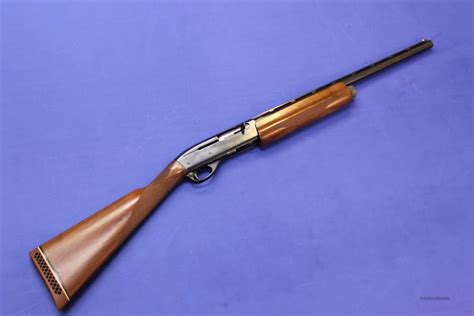 Remington 1100 20 gauge. This Remington Model 1100 Sporting 20 is a right hand semi-auto shotgun in 20 Ga. It has a 27.5 inch barrel with a ventilated rib. A white bead front sight and ... 