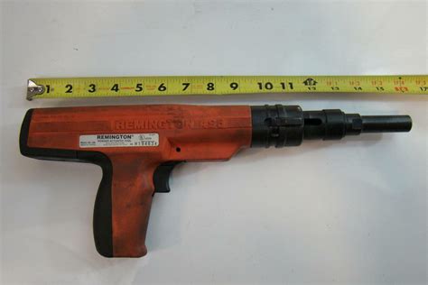 Remington 496 powder actuated tool manual. - Solución de besterfield control de calidad manual.