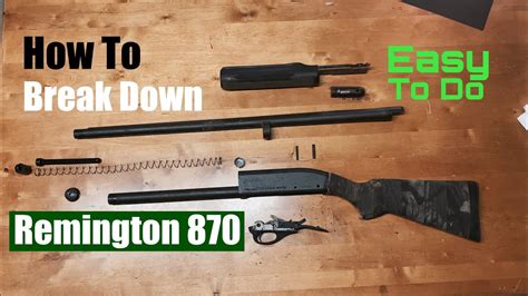How to reassemble a finicky Remington 870 20 gauge. I owned a 12 gauge 870 for at least 20 years and never had any difficulties reassembling it. Recently I b.... 