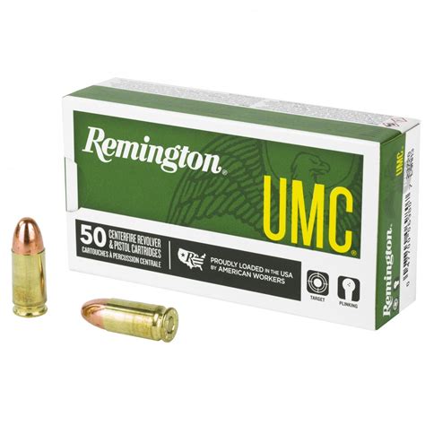 Remington 9mm 115gr FMJ Bulk Ammo For Sale L9MM3B 23645