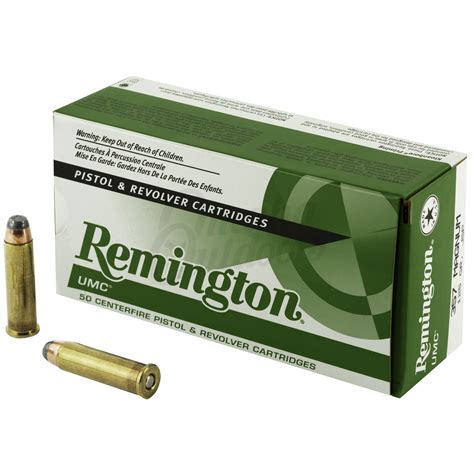 Remington UMC .357 Magnum Ammunition 50 Rounds JSP 125 …