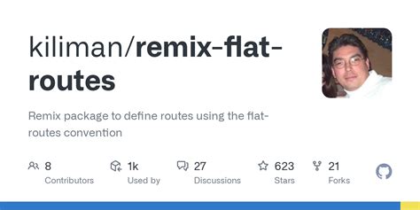 Remix package to define routes using the flat-routes convention