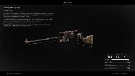 Remnant 2 sniper rifles. Aug 23, 2019 · Max Ammo. 27. Critical Hit Chance. 20%. Weakspot Bonus. 120%. Sniper Rifle is a Long Gun and is one of the Weapons in Remnant: From the Ashes. Always engage the Root from a distance, but don't miss. Once they find you, this thing'll be no better than a toothpick. 