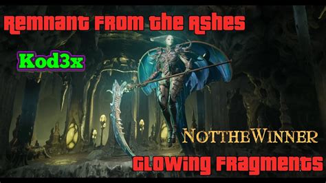 Remnant glowing fragments. Apr 28, 2020 · There’s a new currency in Remnant: From the Ashes that comes with the latest Swamps of Corsus update called glowing fragments. These items are what you bring to Whisper, the latest NPC to join ... 