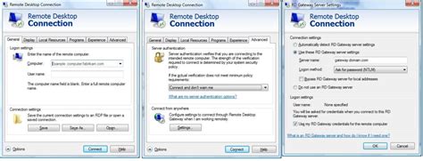 Remote Desktop Client - Using Local Proxy Settings