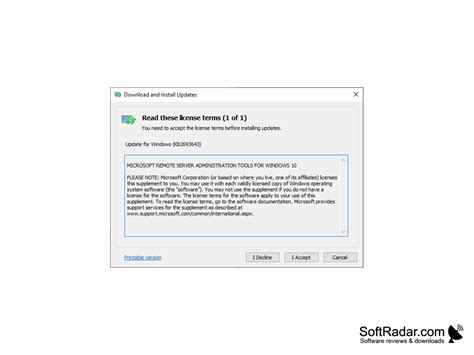 Remote On Screen Administration