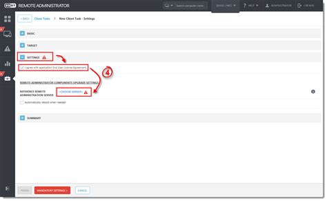 Remote Support Disclaimer ESET