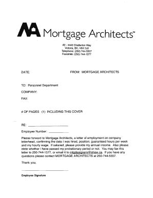 Remote Work Letter For Mortgage Template