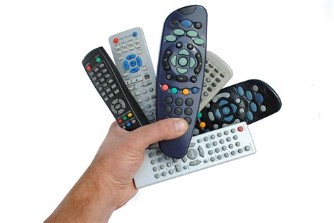 This gives RF remotes a much greater range than IR remotes. RF remotes can work at distances of 100 feet or more. This makes them useful in applications such as garage door openers and car alarms. You can also now find RF remotes being used with some modern satellite television systems. RF remotes aren't without their own issues, however.. 