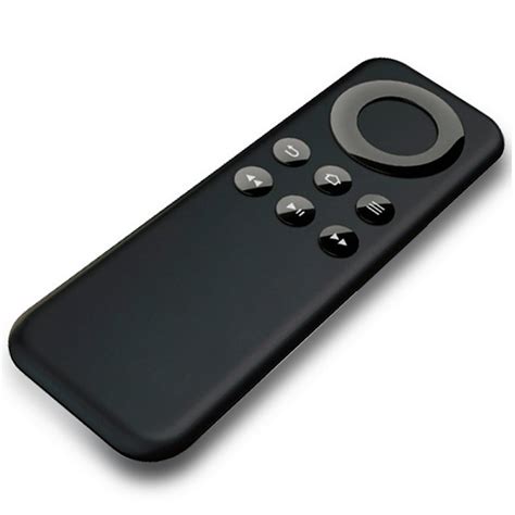 Slim universal remote attachment for Amazon fire TV streaming pl