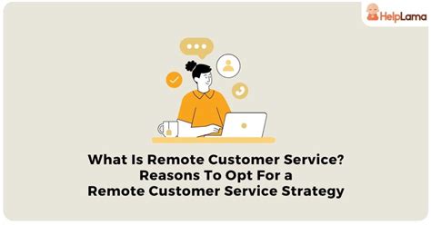 Remote customer service meaning.  Their daily duties include taking custom...