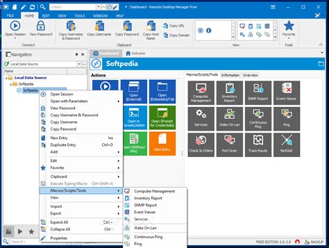 Remote desktop connection software. Chrome Remote Desktop. TeamViewer. DWService. AnyDesk. TigerVNC. Set Up Remote Access Now. Sometimes, when you're working from home, you might need to access a computer at your office or another location. Remote-access tools allow you to use a computer that's located elsewhere as if you were sitting in front of it. 