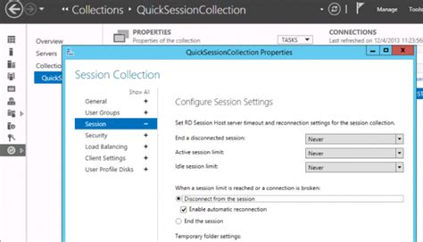 Remote desktop services performance monitoring.  Ces paramètres avancés non seule...