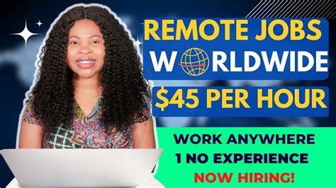 Remote jobs worldwide. .  ...
