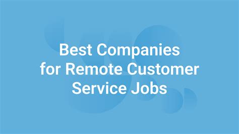 Remote phone service jobs. .  Check out this massive list of remote customer s...