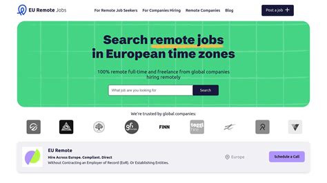 Remote software jobs.  EU Remote Jobs is the largest remote jobs board ...