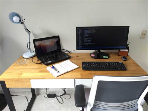 Remote workspace. Here’s the simplest remote work meaning: Remote work describes a professional environment in which employees can work from home or any other location outside their company’s physical office. Oftentimes, that involves creating a workspace at home. However, working remotely can extend beyond the confines of your living space. 