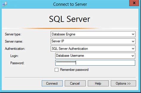 Remotely Accessing Microsoft SQL Server HostGator Support