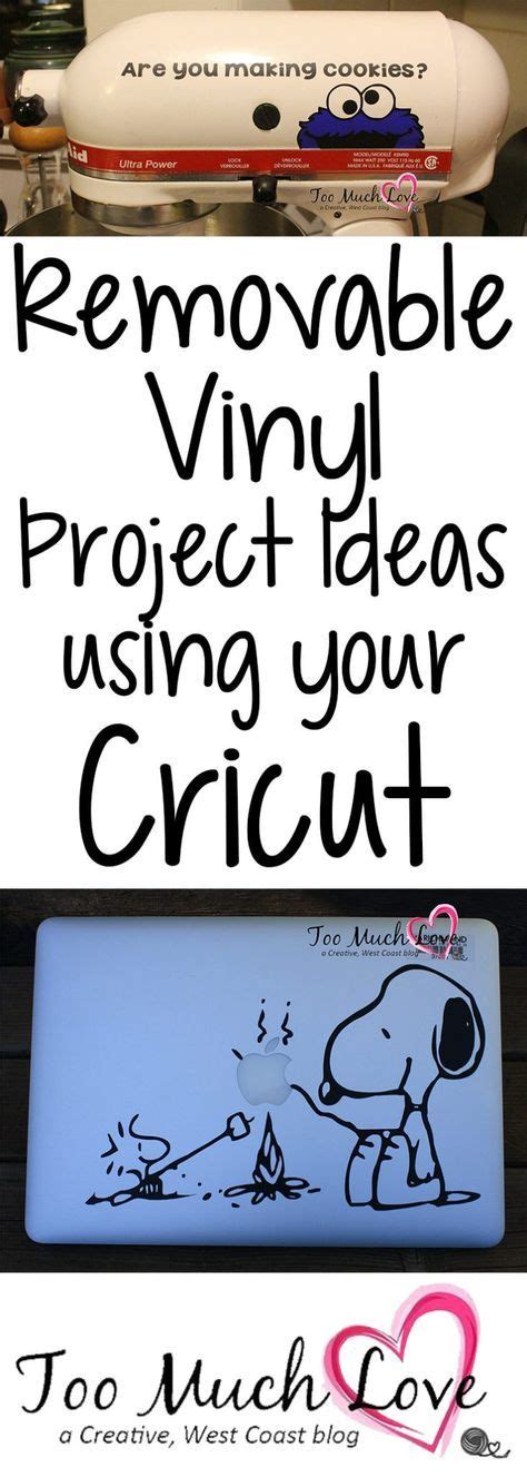 Removable Vinyl Projects You Can Make With Your Cricut Vinyl projects