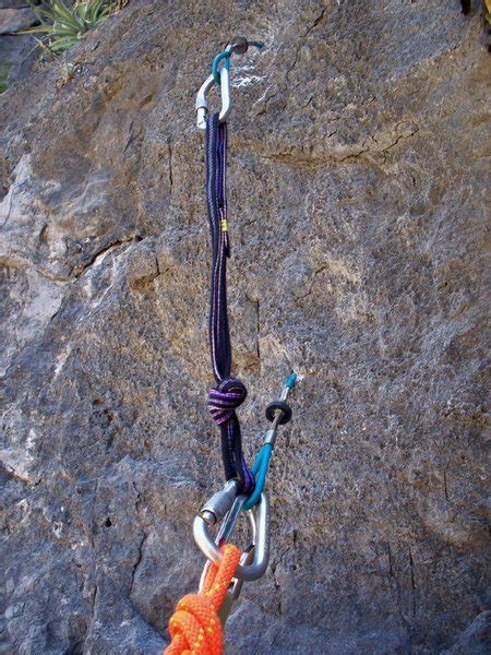 Removable climbing anchor.  All tutorials and quizzes ab Amazon.  World reference in rope...
