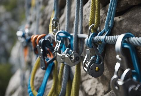 Removable climbing anchor.  These systems allow climbers to secure themselves to th...