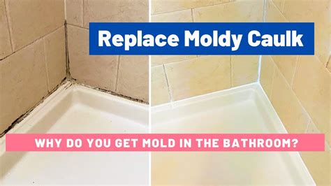 Remove Shower Mildew from Caulk - YouTube