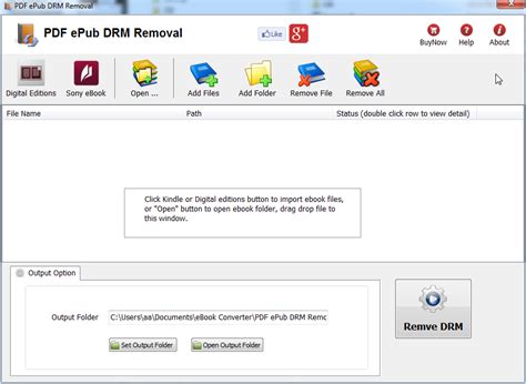 Remove adobe drm from pdf.  The tools linked from this blog remove DRM from PDF, ePub, ke...