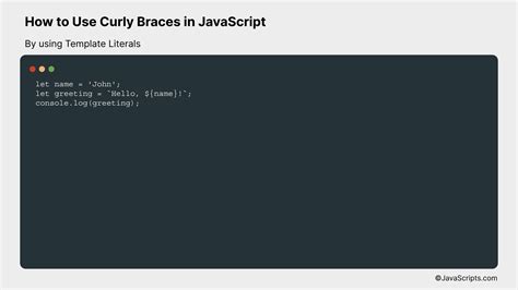 Remove curly braces from string javascript.  To remove curly braces, we ...