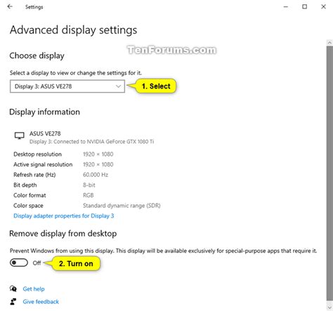 Remove display from desktop windows 10.  As for how to realize it, this article introd...