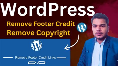 Remove footer credit inspiro theme WordPress.org