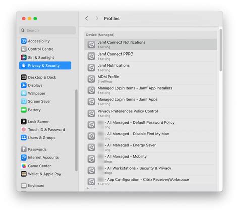At this point, I can disconnect the Mac from WiFi / Ethernet and can continue setting up the Mac and bypass JAMF (MDM) enrollment. In JAMF Pro, I have found options to disable "Erase All Content and Settings" and disable the ability to turn off FileVault. This will remove the "easy" method for users to bypass MDM.. 