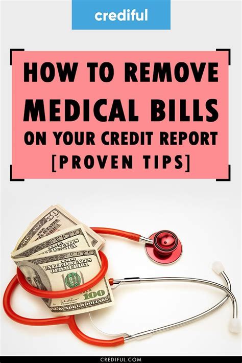 Remove medical debt from credit report. 2022/07/22 ... Medical collections will be removed from a credit report if the bills are paid by a health insurer. If the medical bill is in collections by ... 