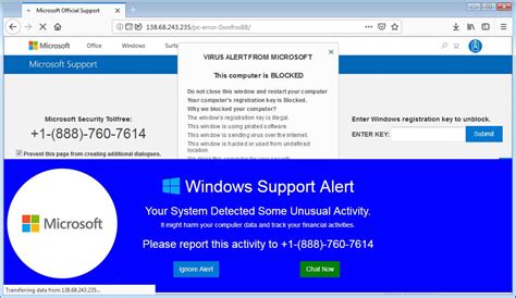 Remove the Virus Alert from Microsoft Tech Support Scam