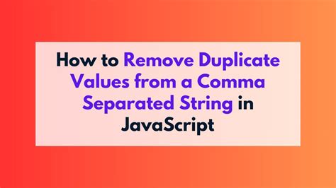 Remove value from comma separated string jquery.  Enter your non-delimited data o...
