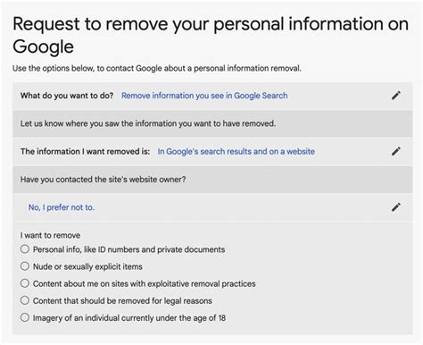 Remove your personal information from Google search …