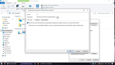 Remover o "Acesso Negado" - Windows 10 - YouTube