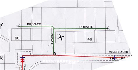 Removing/Replacing Private Shared Water Supply to Terraces