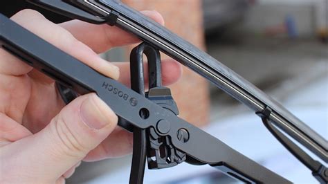 Learn how to remove these bosch style wiper blades from your car an