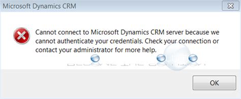 Removing prompt for credentials when browsing with Explorer Microsoft Dynamics CRM