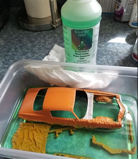 Removing the paint from clear plastic? Hobbyist Forums