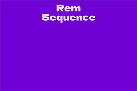 😈 Remsequence Leaks [HD] 54 Videos