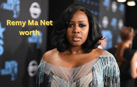 Remy ma net worth 2023. As of October 2023, American rapper and actress, Remy Ma has a net worth of $4 million, according to Celebrity Net Worth. Being a Grammy-nominated rapper and … 